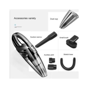 Aspiradora inalámbrica de mano recargable, potente succión ciclónica, carga rápida para coche, hogar, pelo de mascotas Aspiradora inalámbrica de mano recargable, potente succión ciclónica, carga rápida para coche, hogar, pelo de mascotas