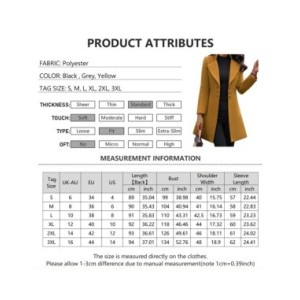 Abrigo de lana ajustado para mujer, Chaqueta larga de Color sólido, informal, a la moda, con botones, manga larga, de longitud m