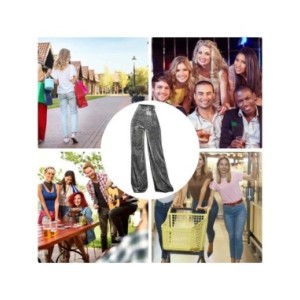 Pantalones brillantes de pierna ancha para mujer, pantalón informal brillante, pantalones largos de salón, ropa de noche para di Pantalones brillantes de pierna ancha para mujer, pantalón informal brillante, pantalones largos de salón, ropa de noche para di