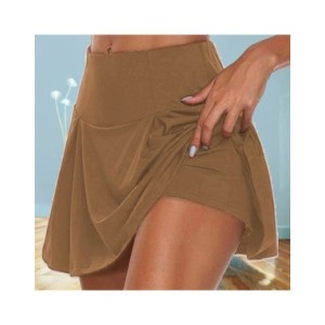 Faldas deportivas para mujer, pantalones cortos transpirables, informales, de secado rápido, para correr, Yoga y Fitness, 2024