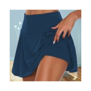 Faldas deportivas para mujer, pantalones cortos transpirables, informales, de secado rápido, para correr, Yoga y Fitness, 2024