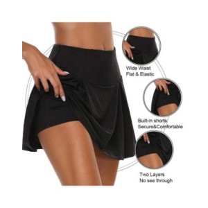 Faldas deportivas para mujer, pantalones cortos transpirables, informales, de secado rápido, para correr, Yoga y Fitness, 2024