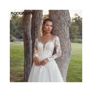 Vestido de novia femenino roddrsya pastor vestido de novia dRODDRSYA-vestidos de novia de Pastrol para mujer, vestidos de novia 